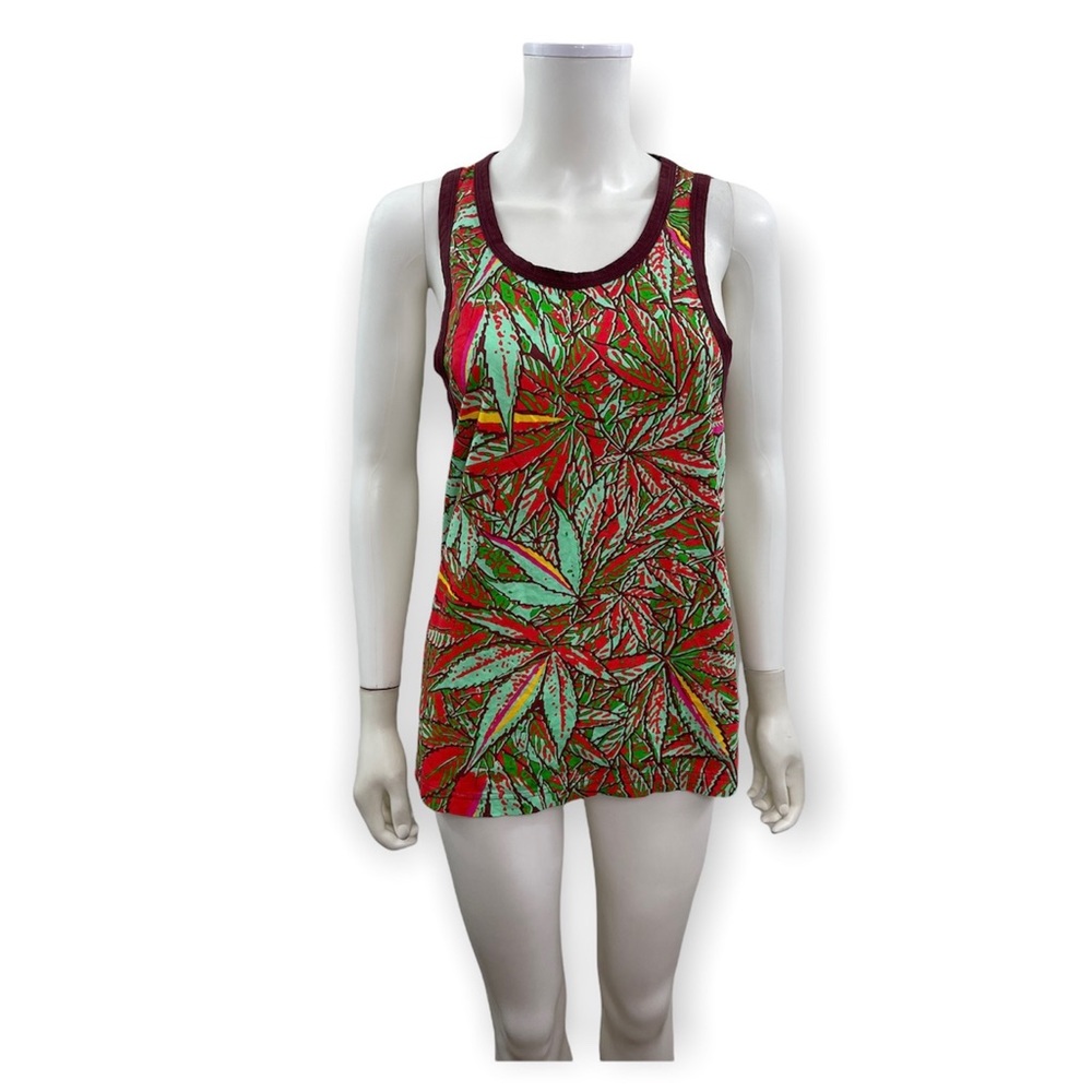 Mishka NYC  Sleeveless Round Neck Tank Top.